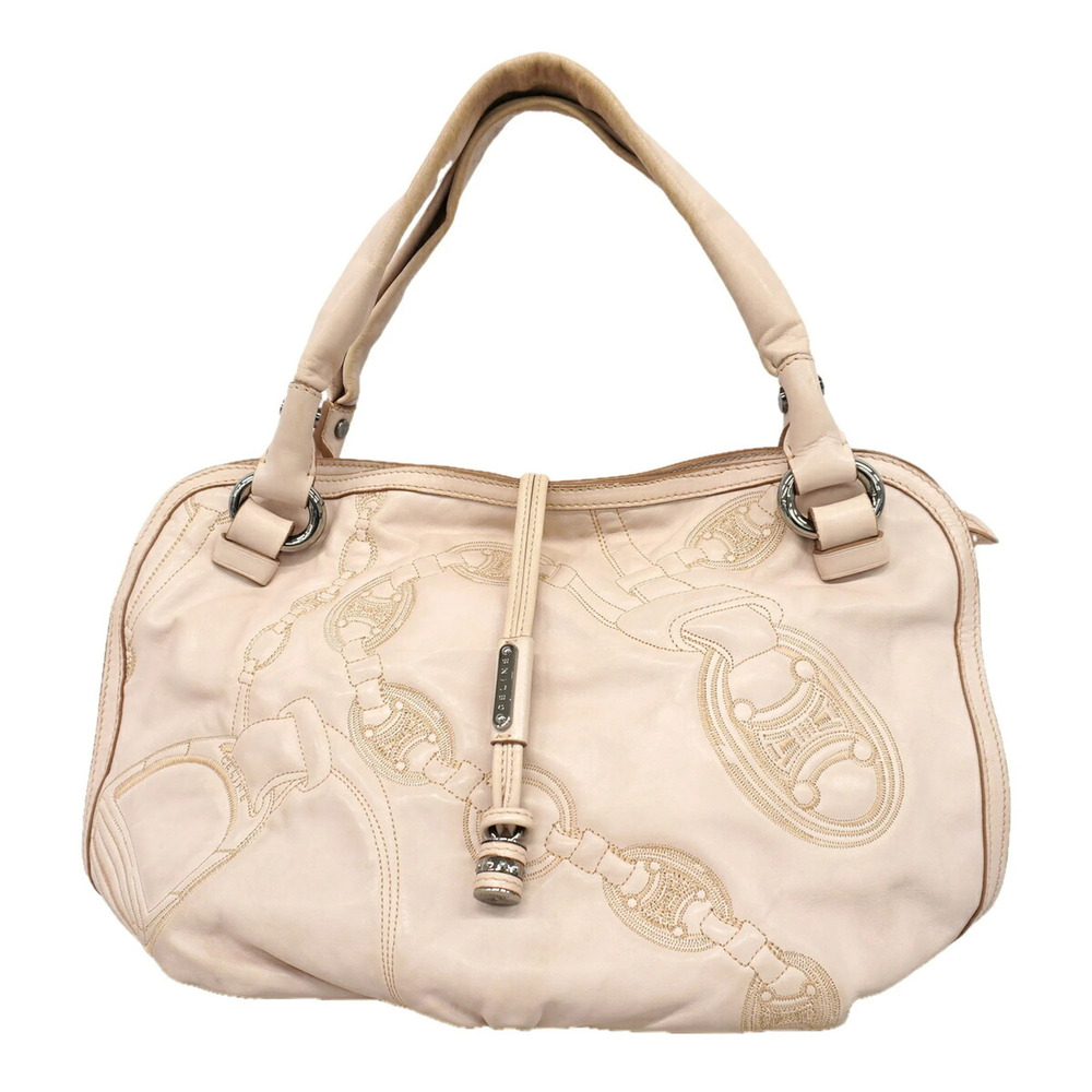 Celine Bittersweet Leather Handbag, Light Pink, Women's